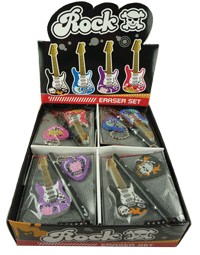 Rock Eraser Set