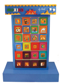 Mexican Magnets Small Display